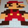 8Bit Mario Blanket