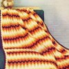 Autumn Chevron Afghan
