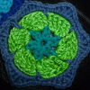 Blueberry Hexagon Motif