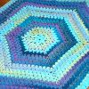 Caribbean Hexagon Blanket