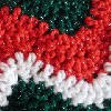 16 Red and Green Christmas Crochet Afghans