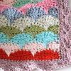 Clamshell Crochet Afghan