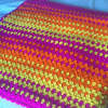 Color-Burst Granny Stripes Blanket Color Burst Granny Stripes Blanket th October Round Up: Best Crochet Afghan Patterns