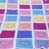 Conversation Hearts Afghan