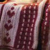 Hearts  Stripes Afghan