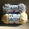 Martha Stewart Extra Soft Wool Blend and Glitter Eyelash Yarns