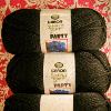 Caron Simply Soft Party Yarn  Black Sparkle