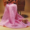 Pink Petals Baby Afghan