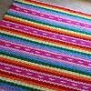 Rainbows and Hearts Blanket