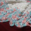Shell and V stitch Ripple Afghan