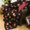 Tri Color Granny Squares Blanket