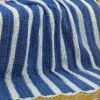 Blue Strip Afghan