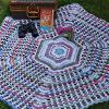 Garden Gate Afghan Crochet Pattern