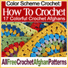 Color Scheme Crochet How To Crochet 17 Colorful Crochet Afghans