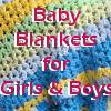 18 Free Easy Crochet Baby Blanket Patterns for Boys Girls