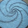 Spiral Baby Blanket