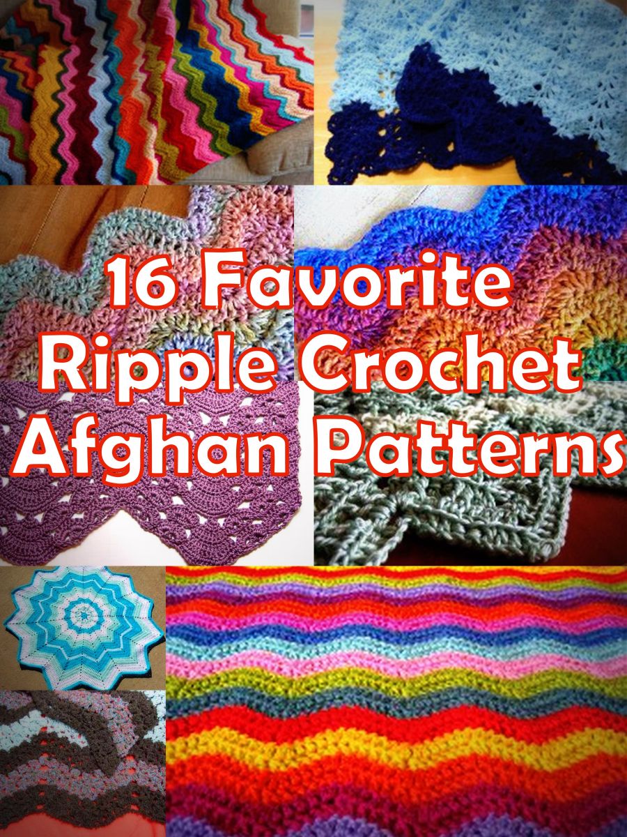 16 Favorite Ripple Crochet Afghan Patterns