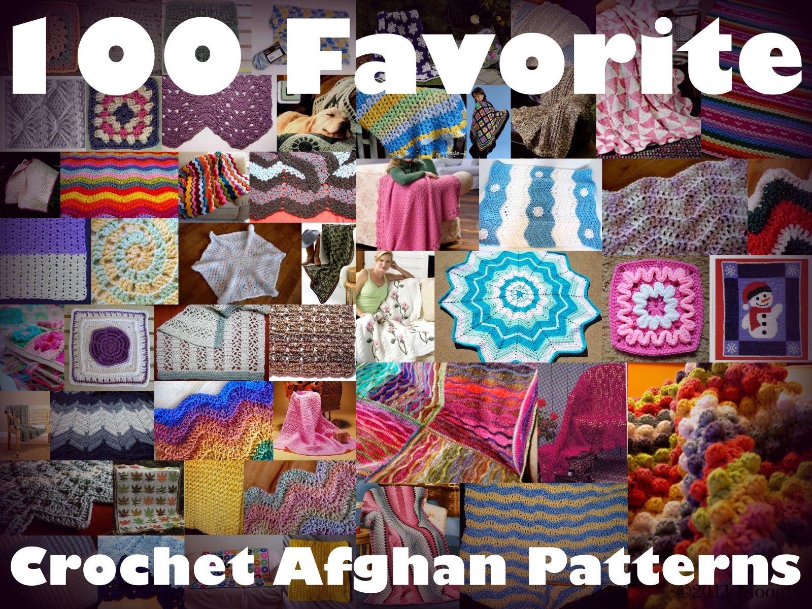 100 Favorite Crochet Afghan Patterns