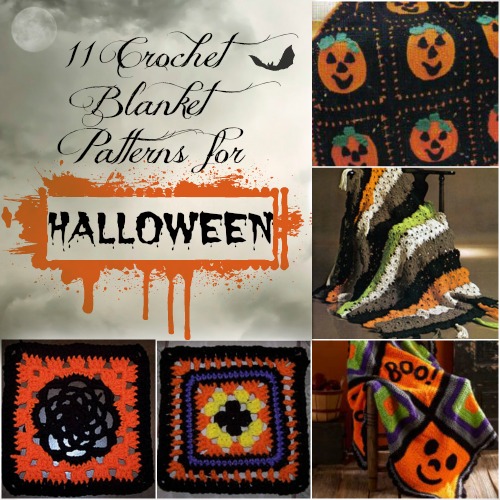 11 Crochet Blanket Patterns for Halloween