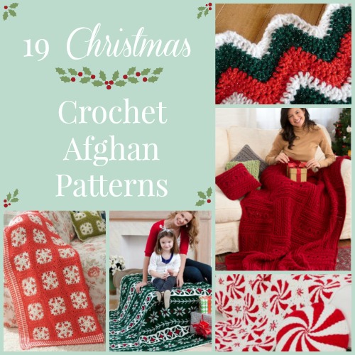 19 Christmas Crochet Afghan Patterns