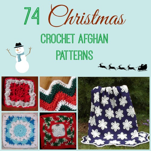 74 Christmas Crochet Afghan Patterns