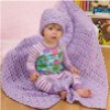 Easy One Ball Baby Blanket