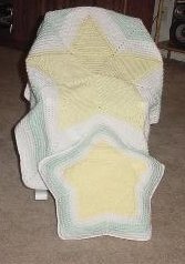 Star Shaped Afghan Need a Baby Present? Give the Gift of Crochet!
