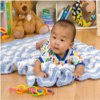 Two Color Ripple Waves Baby Blanket