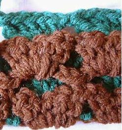 Two Color Reversible Shells Afghan ...