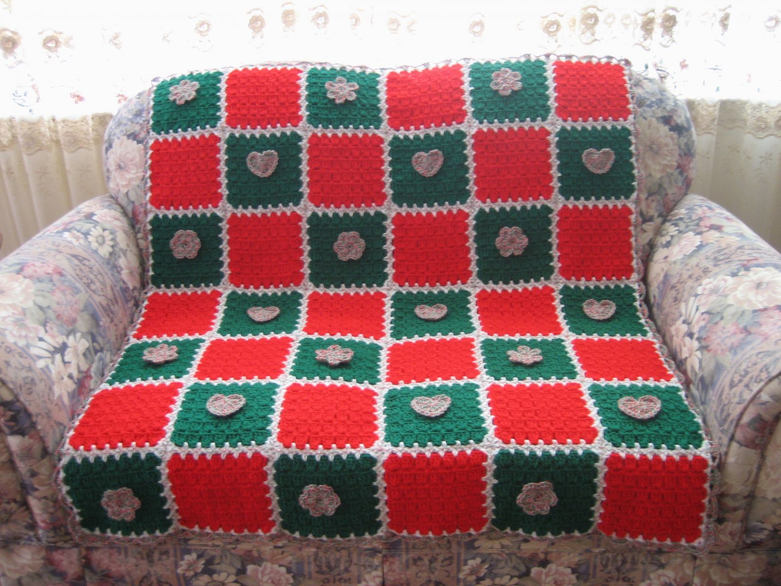 Christmas Sweetheart Afghan