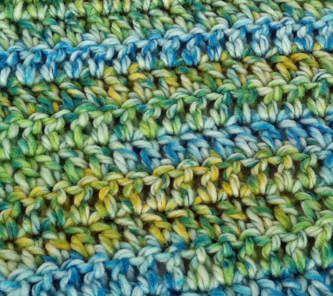 free easy crochet ripple afghan pattern