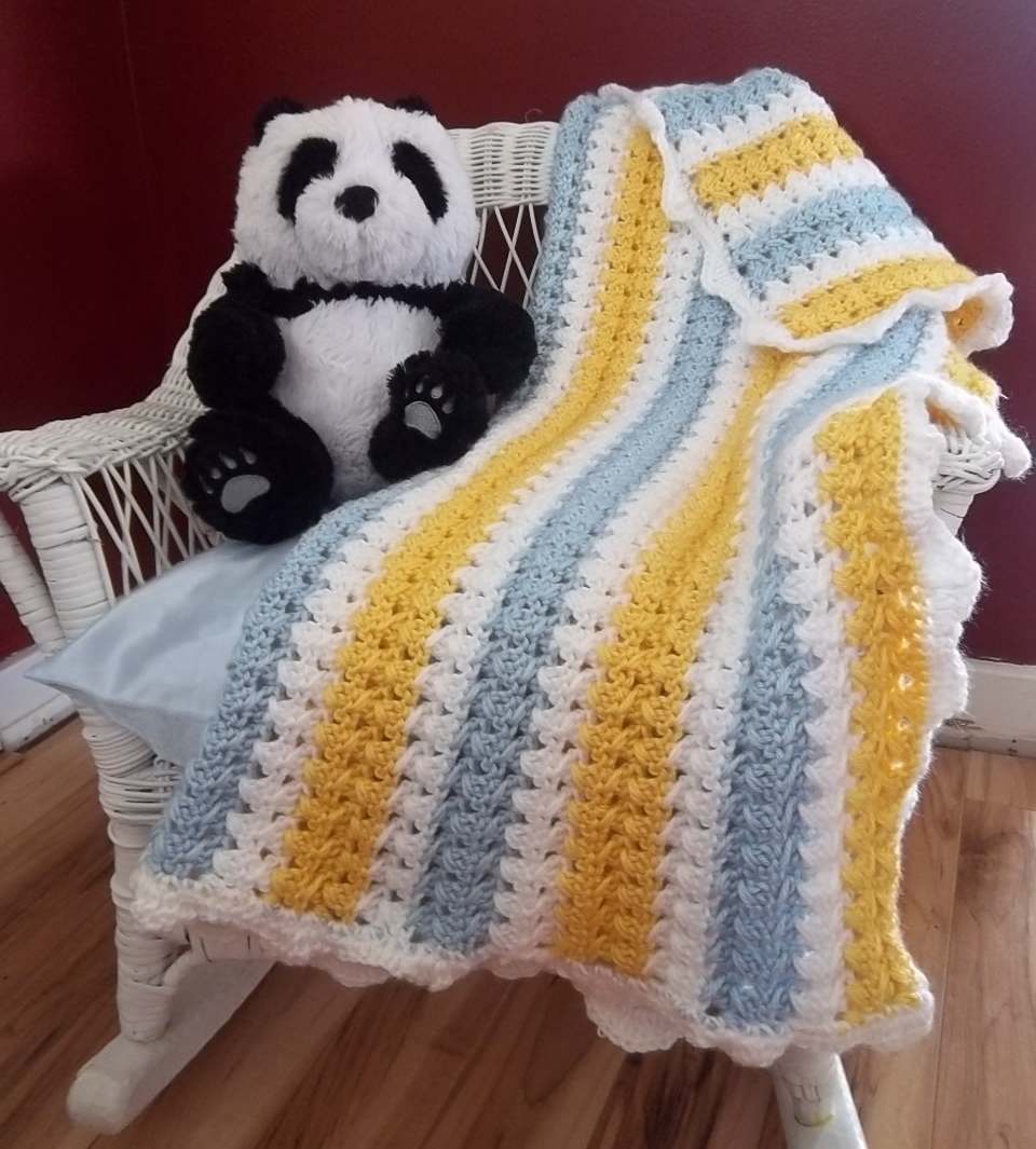 9 Pastel Colored Patterns for Crochet Baby Blankets ...