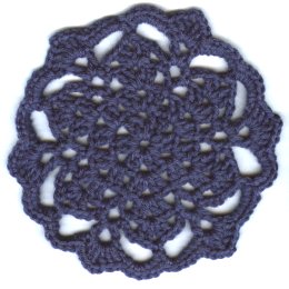 Forget me Not Afghan Motif