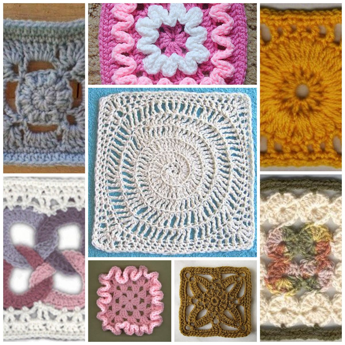 MODERN GRANNY CROCHET AFGHAN PATTERN Easy Crochet Patterns