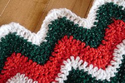 Christmas Wave Afghan