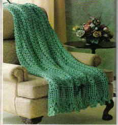 Irish Shamrocks Afghan