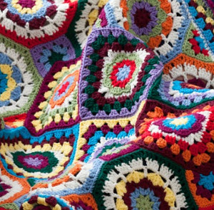 Geometric Color Lovers Throw