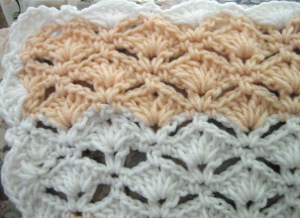 Peaches and Cram Afghan