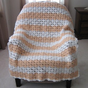 Peaches and Cream Afghan